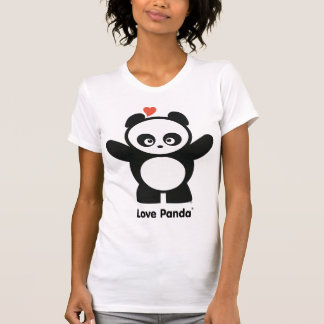 Liebe-Panda® zerstörtes Damen-Kleid T-Shirt