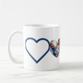 Liebe Papa Großvater Fotos Collage Kaffeetasse (Links)