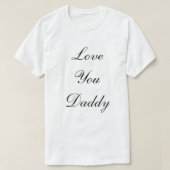 Liebe, Papa T-Shirt (Design vorne)