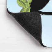 Liebe Papagei Mousepad (Ecke)