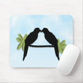 Liebe Papagei Mousepad (Mit Mouse)
