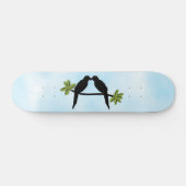Liebe Papagei Skateboard (Horizontal)