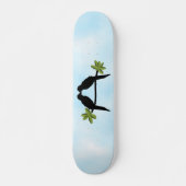 Liebe Papagei Skateboard (Vorne)