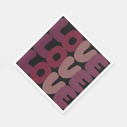 Liebe Paper Napkin Serviette (Ecke)