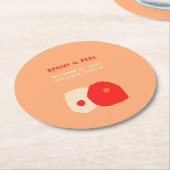 Liebe Paper Untersetzer (Angewinkelt)