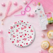 Liebe Papierplatte Pappteller (Party)