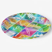 Liebe Pappteller (Schrägansicht)