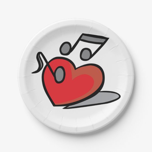 Liebe Pappteller (Vorderseite)