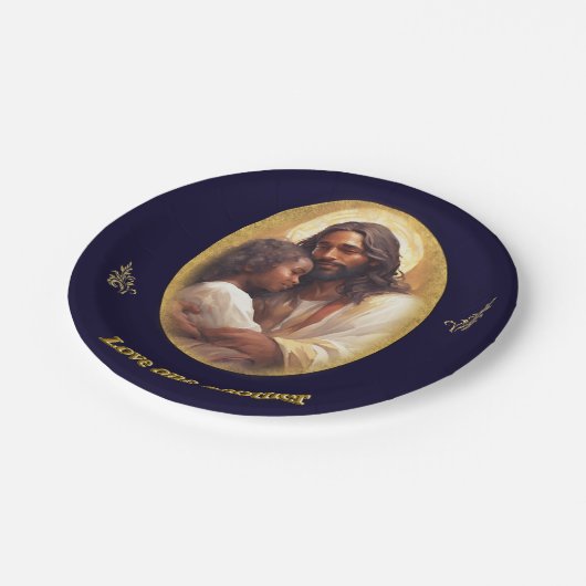 Liebe Pappteller (Schrägansicht)