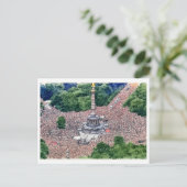 Liebe Parade 2008 Postkarte (Stehend Vorderseite)