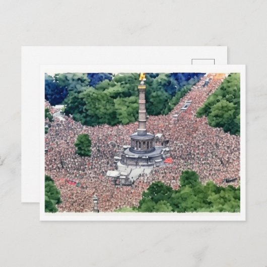 Liebe Parade 2008 Postkarte (Vorne/Hinten)