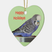 Liebe Parakeets Weihnachtsschmuck (Links)