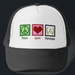 Liebe Paralegal Truckerkappe<br><div class="desc">Peace Liebe Paralegal. Wenn Sie es schätzen, in einer Rechtsanwaltskanzlei für einen Rechtsanwalt oder Anwalt zu arbeiten, werden Sie diese niedliche paralegaleische Schenkung Liebe.</div>