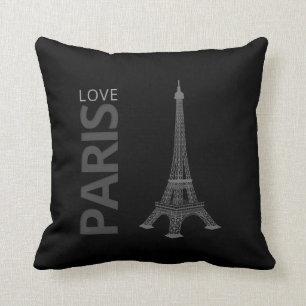 Liebe Paris Anmutiger Eiffelturm Kissen