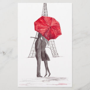 Liebe Paris Briefpapier
