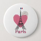 Liebe Paris Button (Vorderseite)