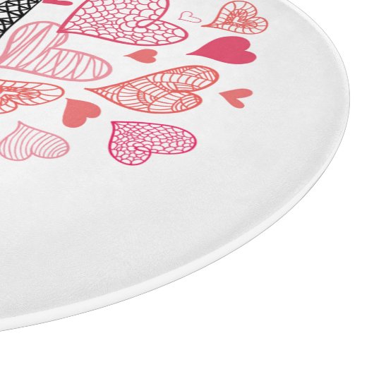 Liebe Paris-Frankreich Schneidebrett (Ecke)