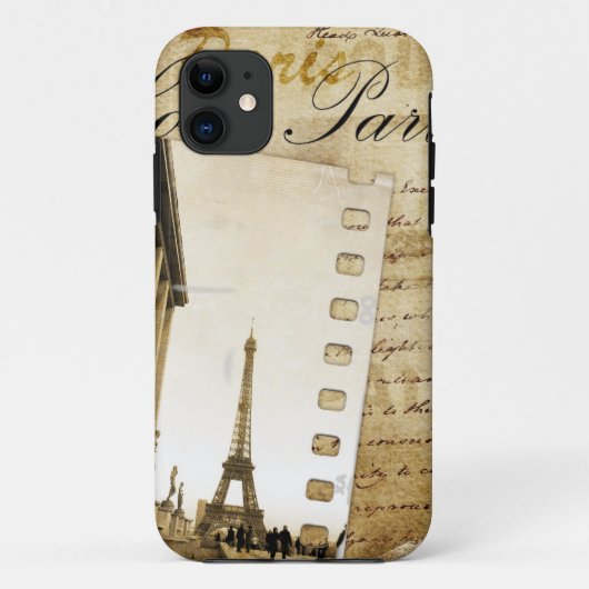 Liebe Paris iPhone Case (Rückseite)