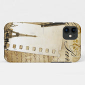 Liebe Paris iPhone Case (Rückseite (Horizontal))