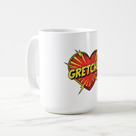 Liebe Paris Kaffeetasse (Vorderseite Links)