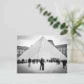 Liebe Paris, Louvre Postkarte (Stehend Vorderseite)
