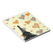 Liebe Paris Notepad Notizblock (angewinkelt)