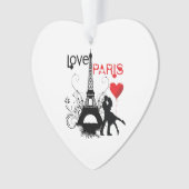 Liebe Paris Ornament (Vorderseite)