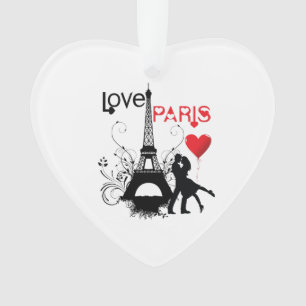 Liebe Paris Ornament