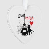 Liebe Paris Ornament (Vorderseite)