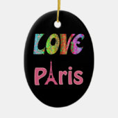 Liebe Paris Ornament (Vorne)