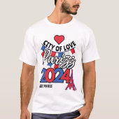 Liebe PARIS PARIZZ 2024 T-Shirt (Vorderseite)