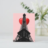 Liebe Paris Postcard Postkarte (Stehend Vorderseite)