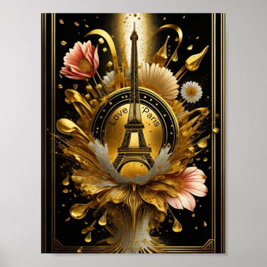 Liebe Paris Poster (Vorne)