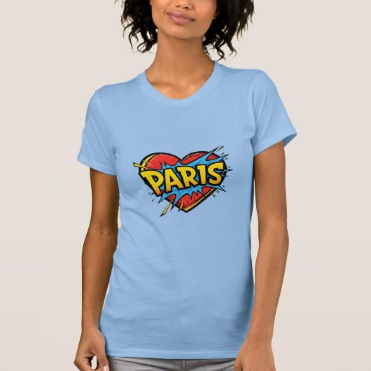 Liebe Paris T-Shirt (Vorderseite)