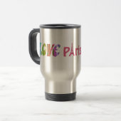 Liebe Paris Travel Mug Reisebecher (Vorderseite Links)