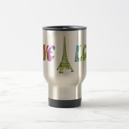 Liebe ParisTravel Tasse (Mittel)
