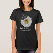 Liebe Parkinson Blume T-Shirt (Vorderseite)