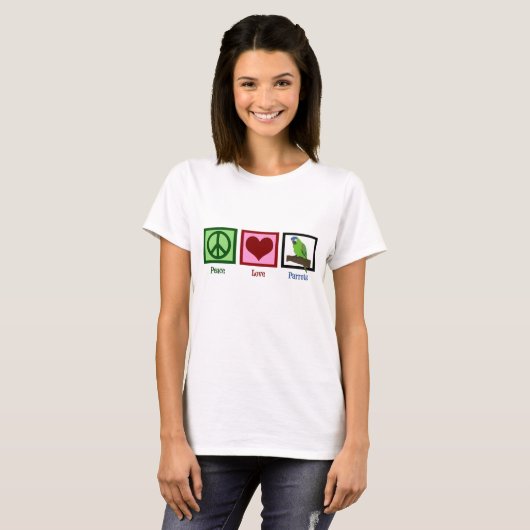 Liebe Parrots T-Shirt (Vorne ganz)