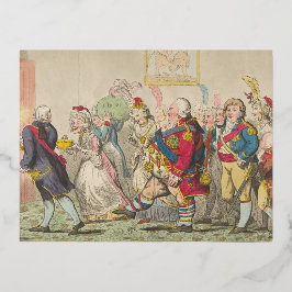 LIEBE - PARTY FOLIEN FEIERTAGSPOSTKARTE