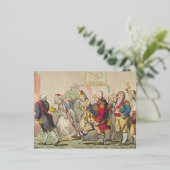 LIEBE - PARTY FOLIEN FEIERTAGSPOSTKARTE (Stehend vorne)