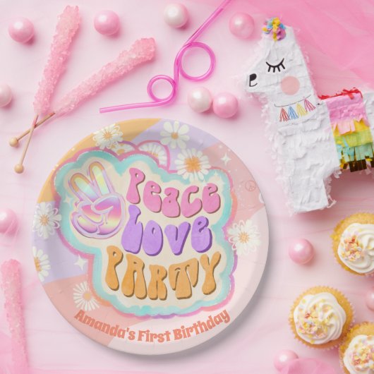 Liebe Party Pappteller (Party)