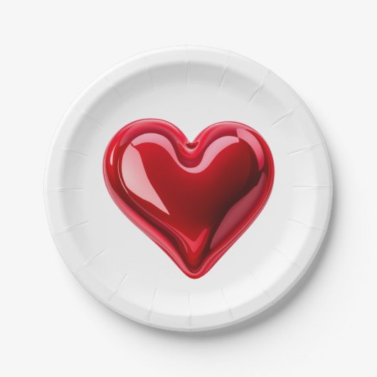 Liebe Party Teller (Vorderseite)