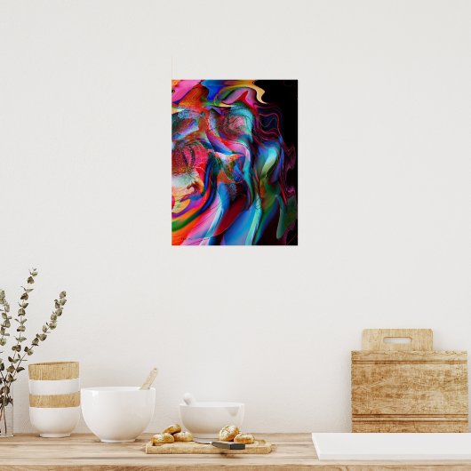 Liebe Passion Desire Poster (Küche)