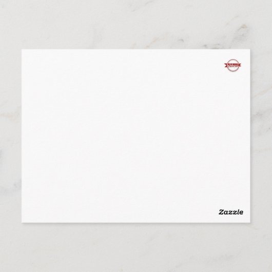 Liebe Passion Postkarte (Rückseite)