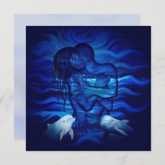 Liebe, Passionsakt - Paar mit Dolphin (Vorne/Hinten)