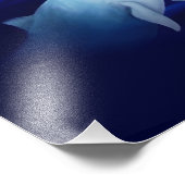 Liebe, Passionsakt - Paar mit Dolphin Fotodruck (Ecke)