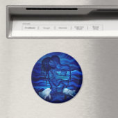 Liebe, Passionsakt - Paar mit Dolphin Magnet (In Situ (Geschirrspüler))