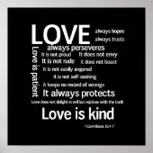 Liebe Patienten Random ungerahmt oder Gerahmt Poster (Vorne)