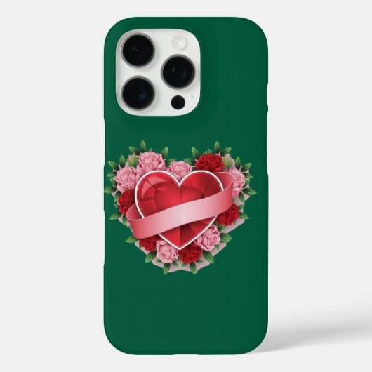 LIEBE PATTERN Case-Mate iPhone HÜLLE (Rückseite)