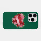 LIEBE PATTERN iPhone HÜLLE (Rückseite (Horizontal))